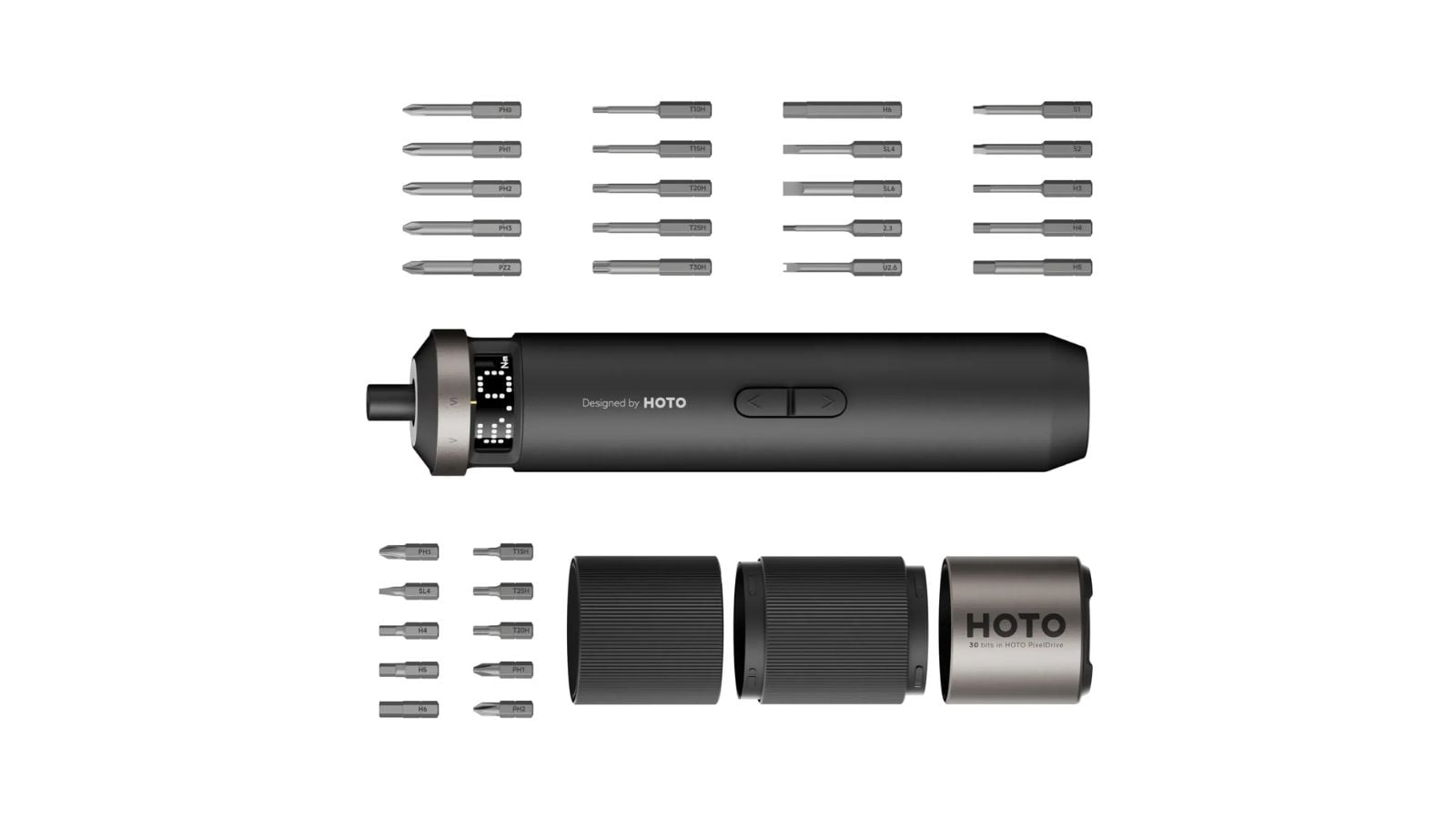 Bộ tua vít điện HOTO PixelDrive có gì hay?