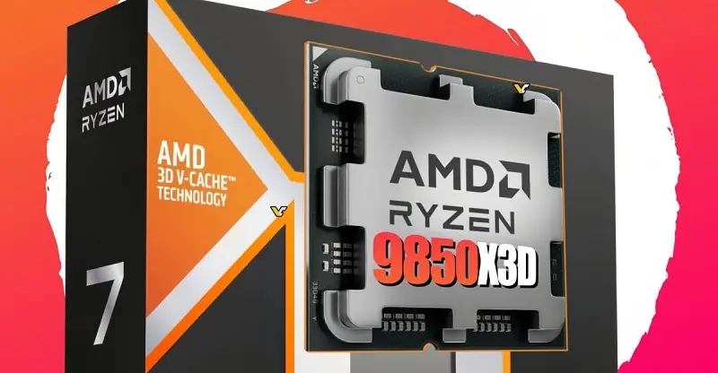 Với Ryzen 9850X3D, AMD tự tin không CPU nào chơi game nhanh hơn