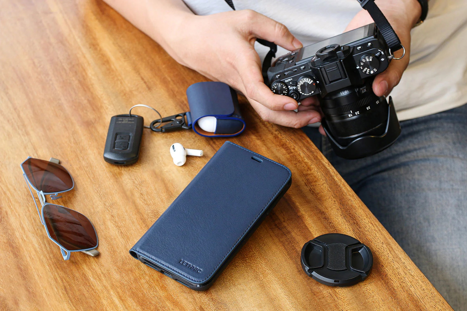 Review bao da AirPods Pro Lethnic