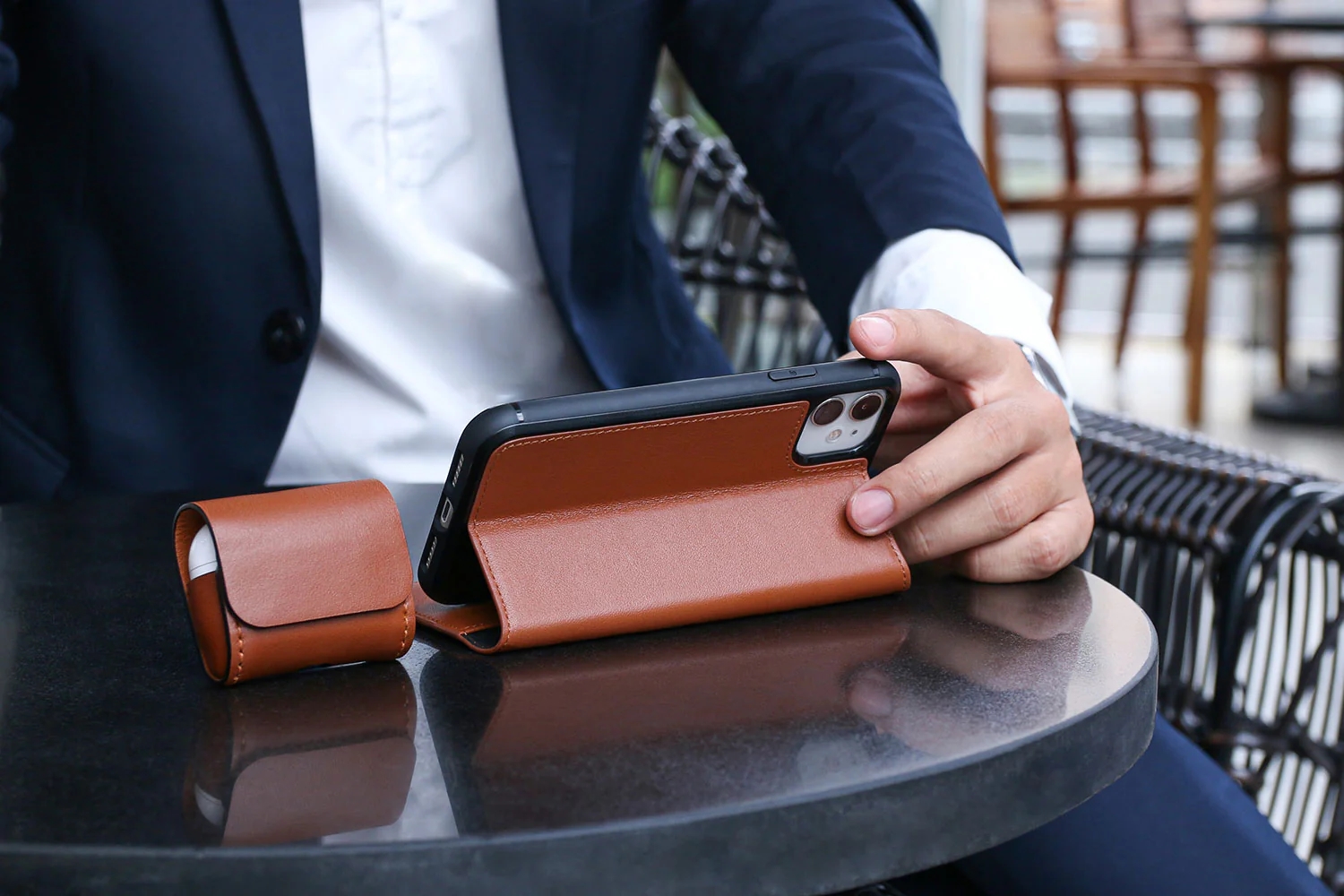 Review bao da AirPods Pro Lethnic