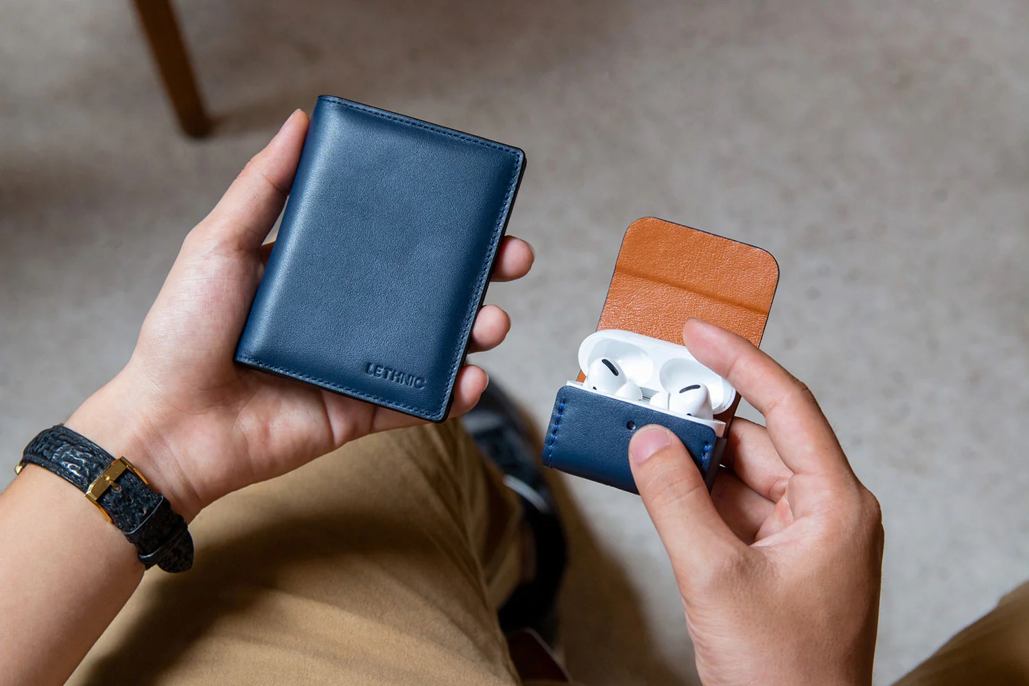 Review bao da AirPods Pro Lethnic