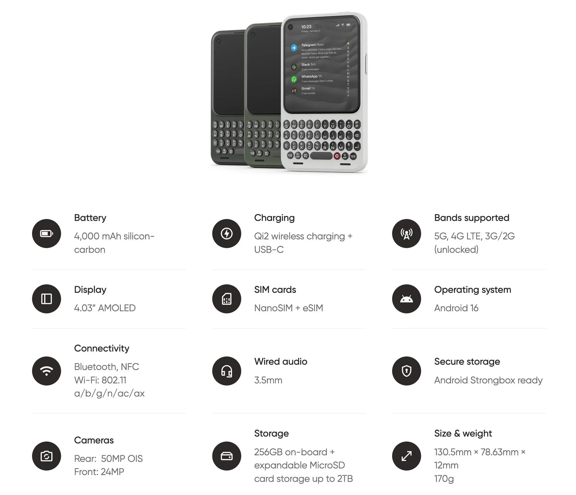 ‘Hậu duệ’ của BlackBerry xuất hiện 5 ‘Hậu duệ’ của BlackBerry xuất hiện