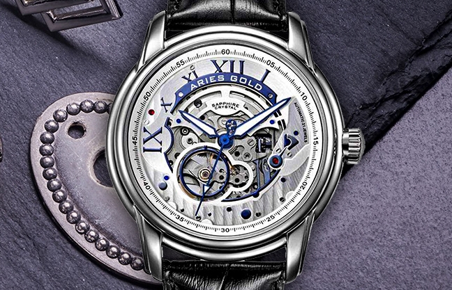 Aries Gold AG-G9005A S-S – chiếc đồng hồ cơ thu hút mọi ánh nhìn