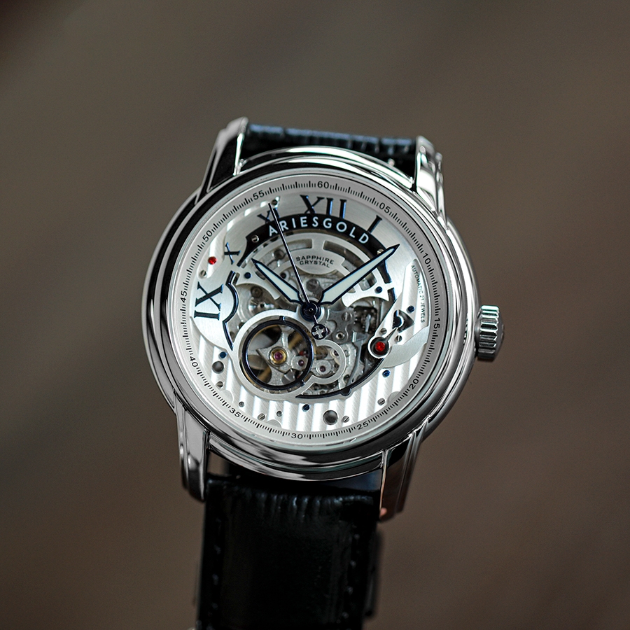 Aries Gold AG-G9005A S-S – chiếc đồng hồ cơ thu hút mọi ánh nhìn