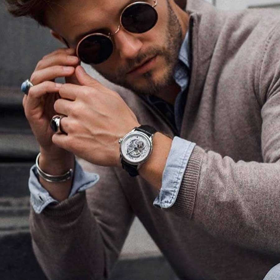 Aries Gold AG-G9005A S-S – chiếc đồng hồ cơ thu hút mọi ánh nhìn