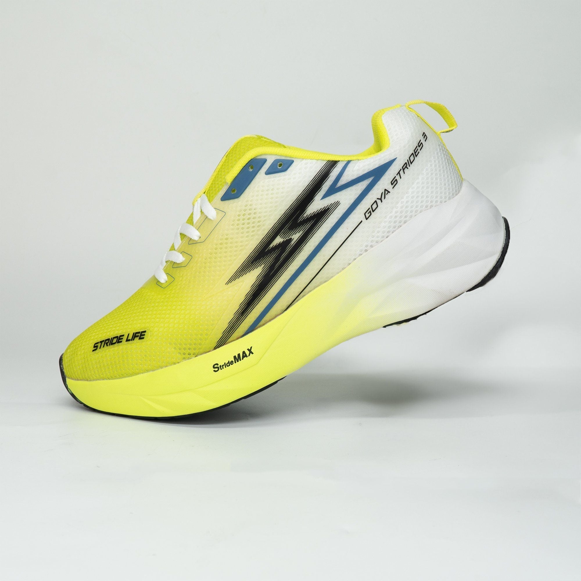 Goya Strides 3 xanh Neon: Đôi giày chạy bộ dưới 1 triệu cho người mới bắt đầu 3 Goya Strides 3 xanh Neon: Đôi giày chạy bộ dưới 1 triệu cho người mới bắt đầu