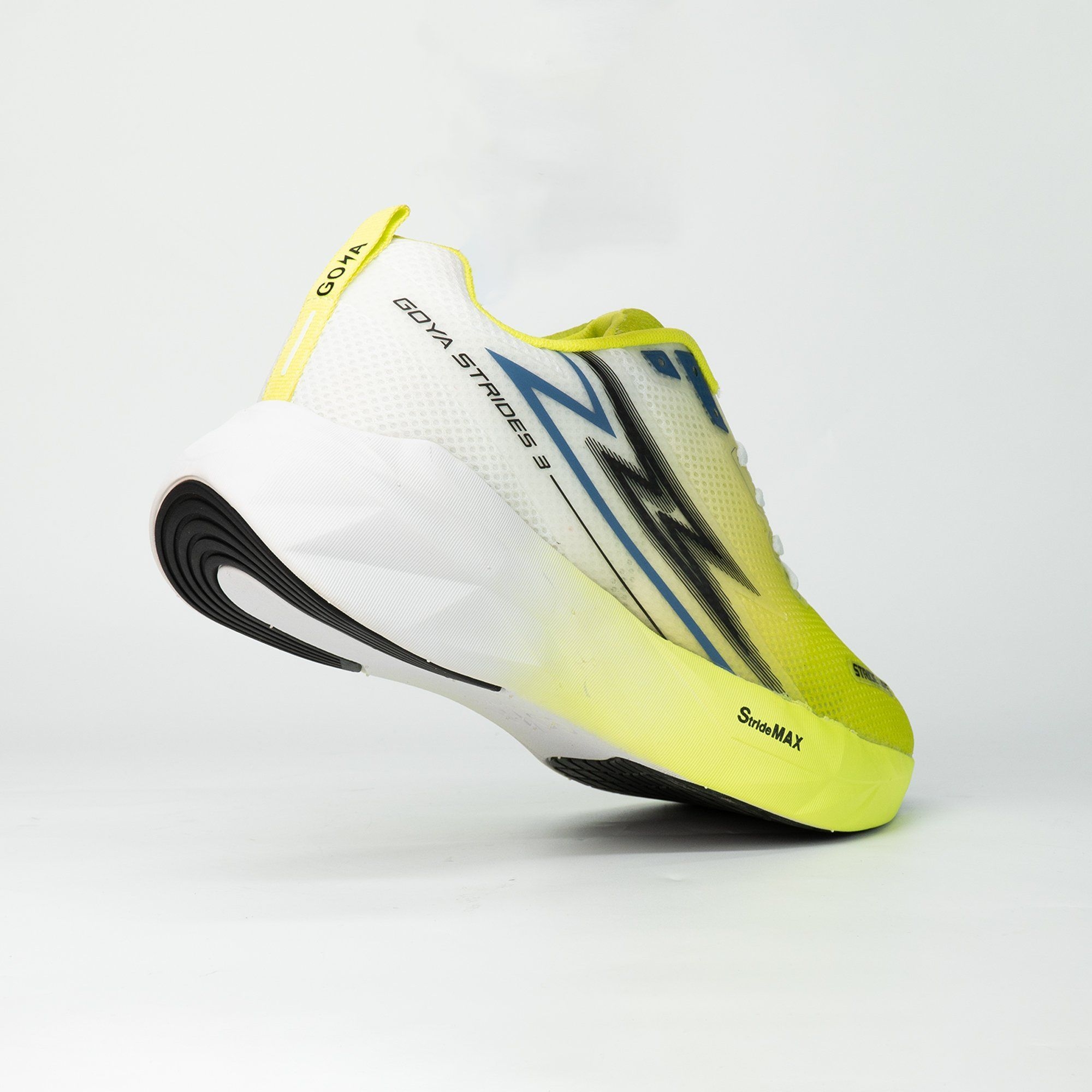 Goya Strides 3 xanh Neon: Đôi giày chạy bộ dưới 1 triệu cho người mới bắt đầu 4 Goya Strides 3 xanh Neon: Đôi giày chạy bộ dưới 1 triệu cho người mới bắt đầu