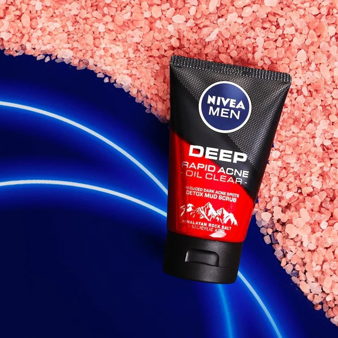 Đánh giá sữa rửa mặt NIVEA MEN Deep muối Himalaya: Cứu cánh cho da dầu mụn