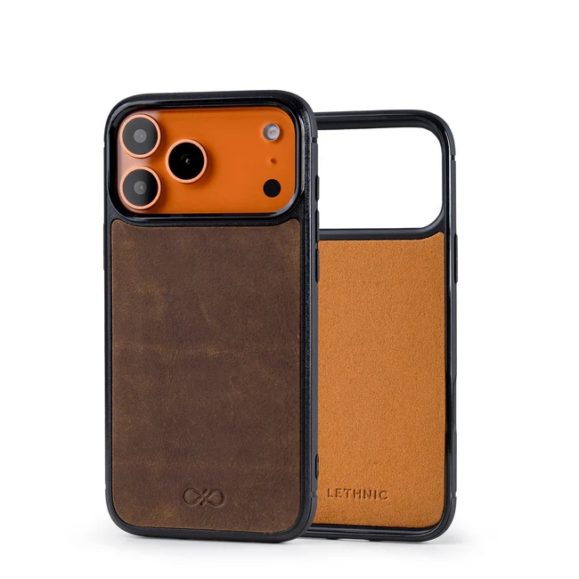 Ốp lưng da thật iPhone 17 Pro Lethnic: Áo giáp an toàn cho chiếc iPhone của anh em