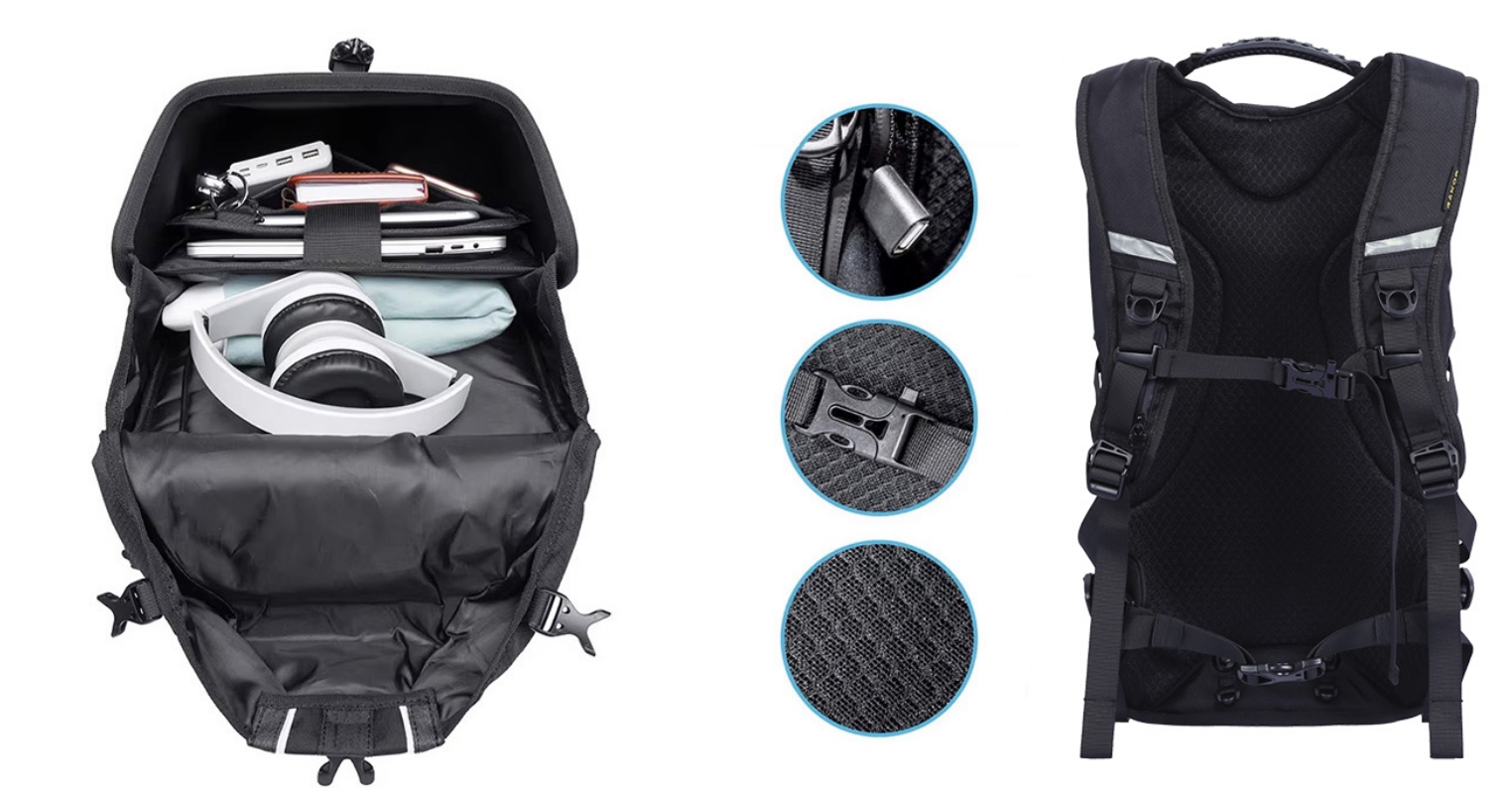 Đánh giá balo moto Sakos ODYSSEY: Tải theo cả ‘gia tài’ cho chuyến đi