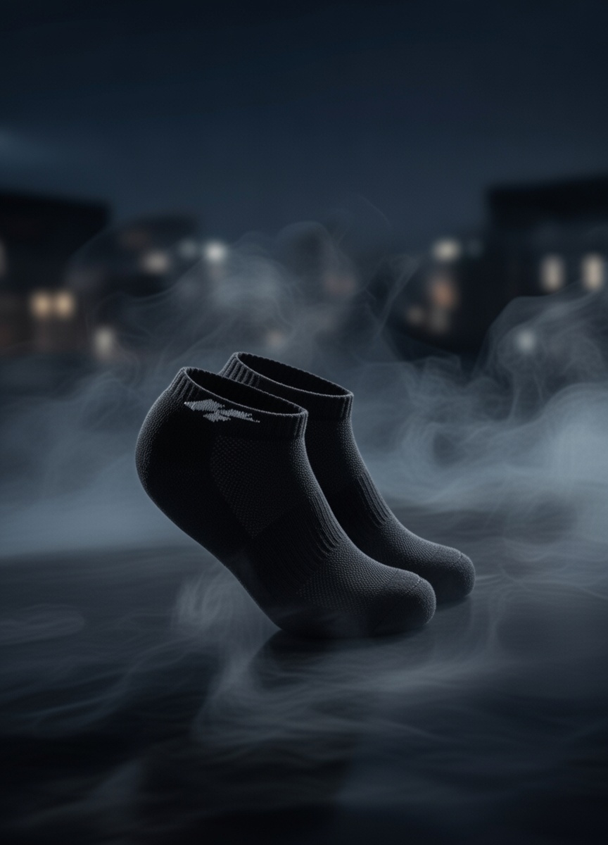 Vớ cổ chân Biti’s Hunter Original H màu đen mang cả ngày oke không?