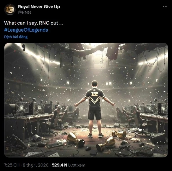 RNG: Một kỷ nguyên khép lại 1 RNG: Một kỷ nguyên khép lại