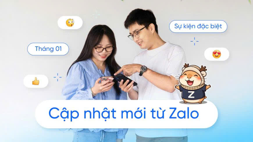 Zalo tháng 1/2026 có gì mới?