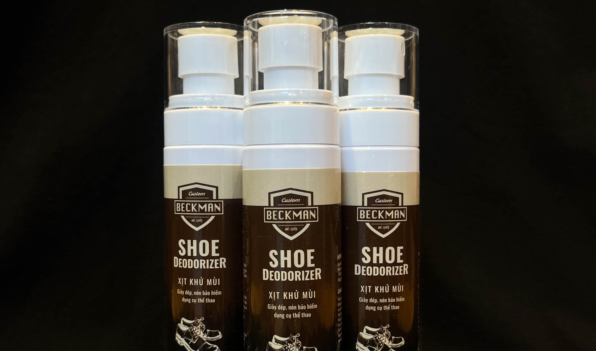 Review bình xịt khử mùi giày Beckman sau thời gian dùng