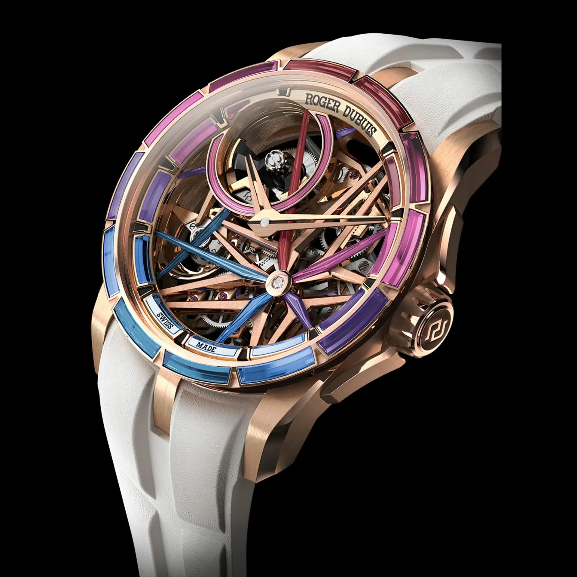 Cảm nhận về Roger Dubuis Excalibur Monobalancier Blacklight Spin Stone 42mm