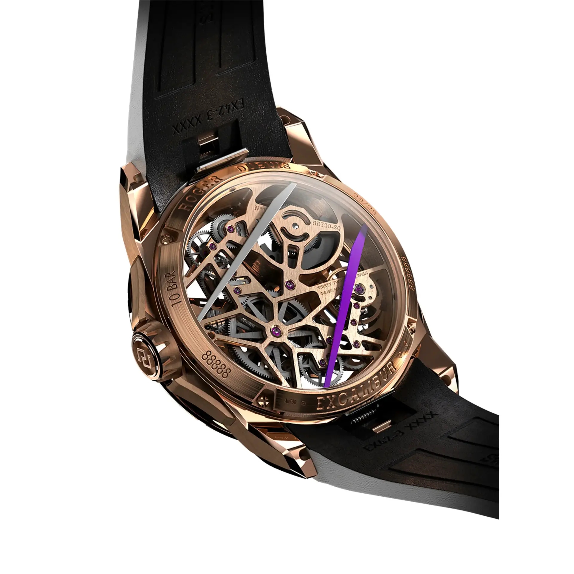 Cảm nhận về Roger Dubuis Excalibur Monobalancier Blacklight Spin Stone 42mm