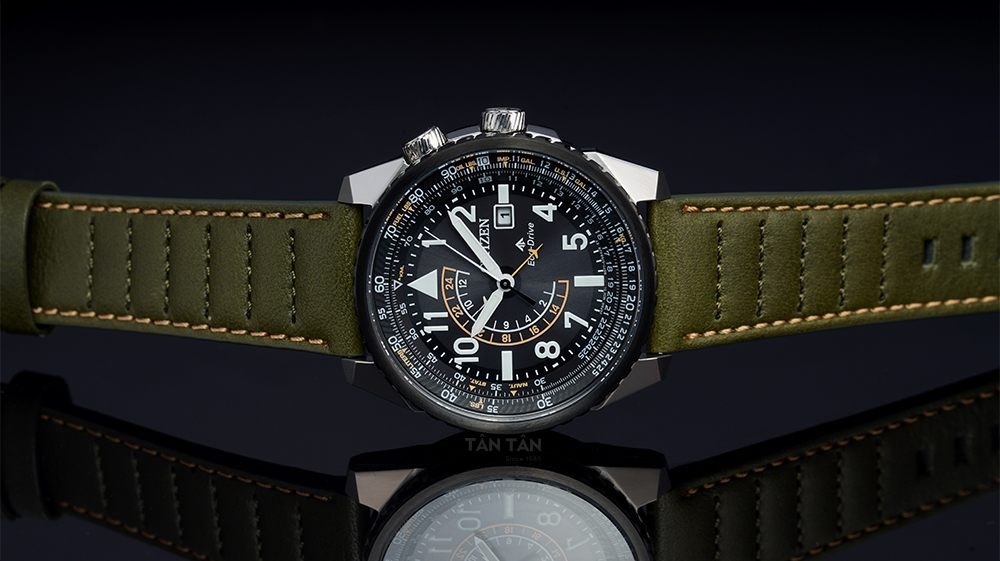 Citizen Eco-Drive BJ7138-04E: Chất phi công trên cổ tay 1 Citizen Eco-Drive BJ7138-04E: Chất phi công trên cổ tay