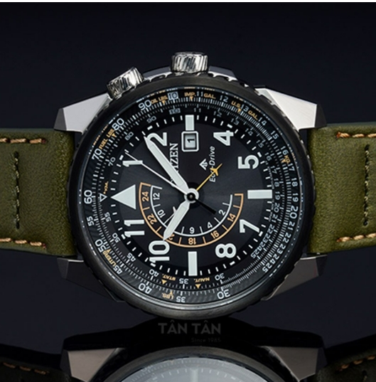 Citizen Eco-Drive BJ7138-04E: Chất phi công trên cổ tay