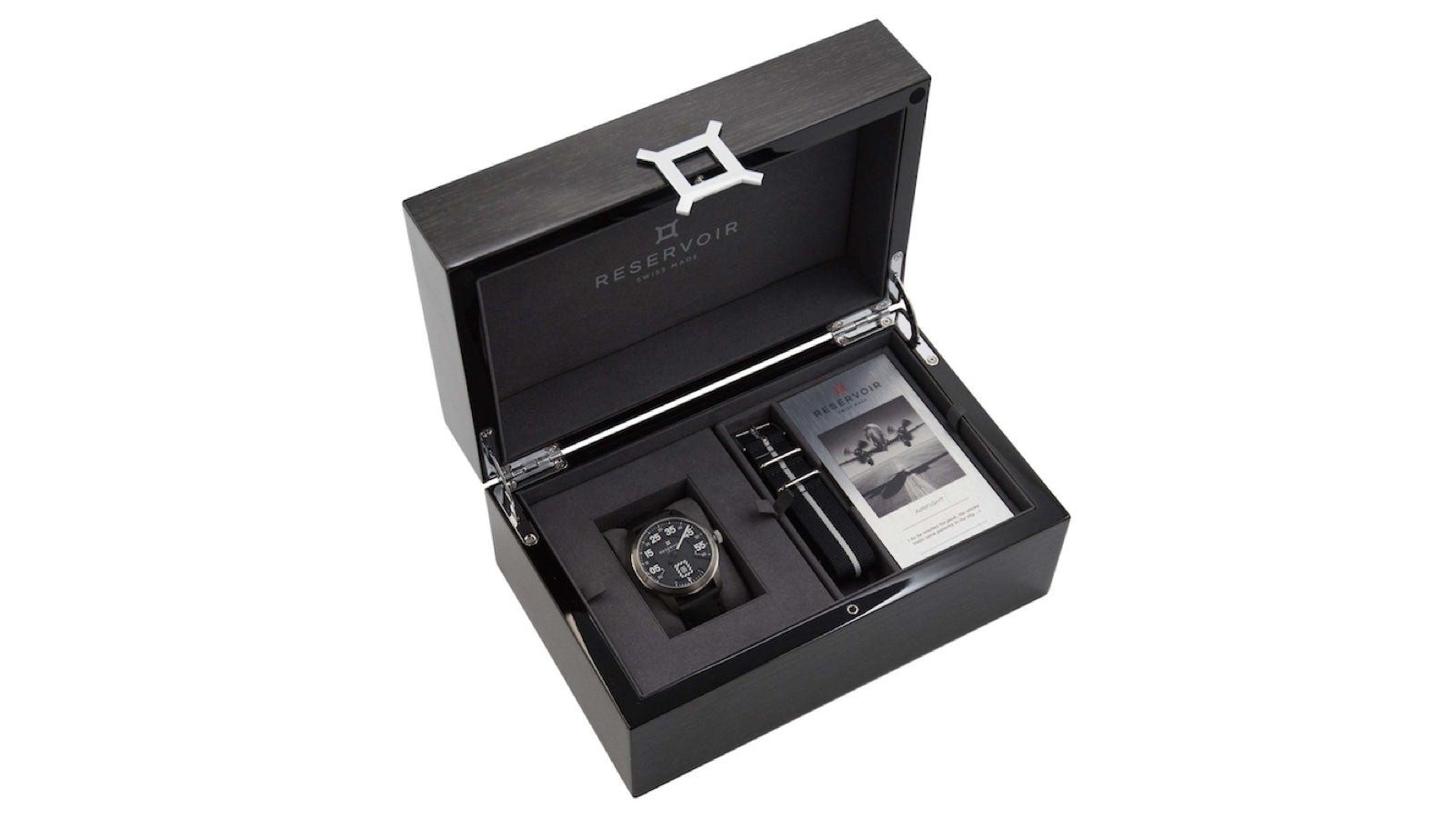 RESERVOIR Airfight Titane: Đồng hồ lấy cảm hứng từ bảng điều khiển máy bay