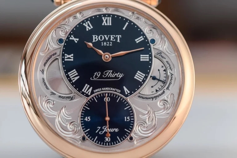 BOVET 1822 19Thirty: Khi hồn đồng hồ bỏ túi sống lại trên cổ tay quý ông hiện đại