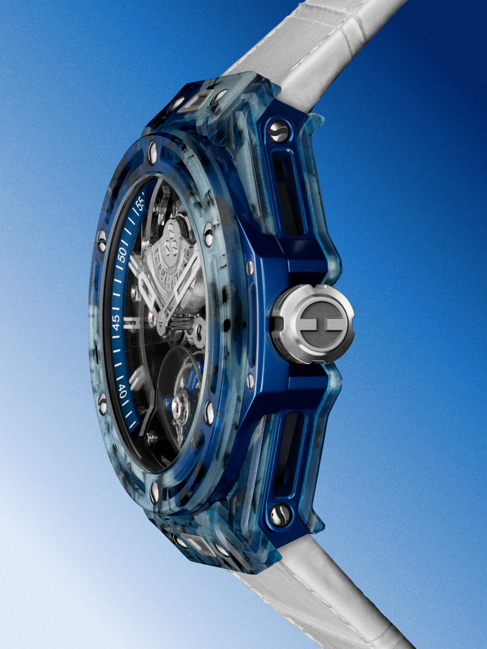 Hublot Big Bang Tourbillon Novak Djokovic Goat Edition Blue: Sinh ra cho huyền thoại
