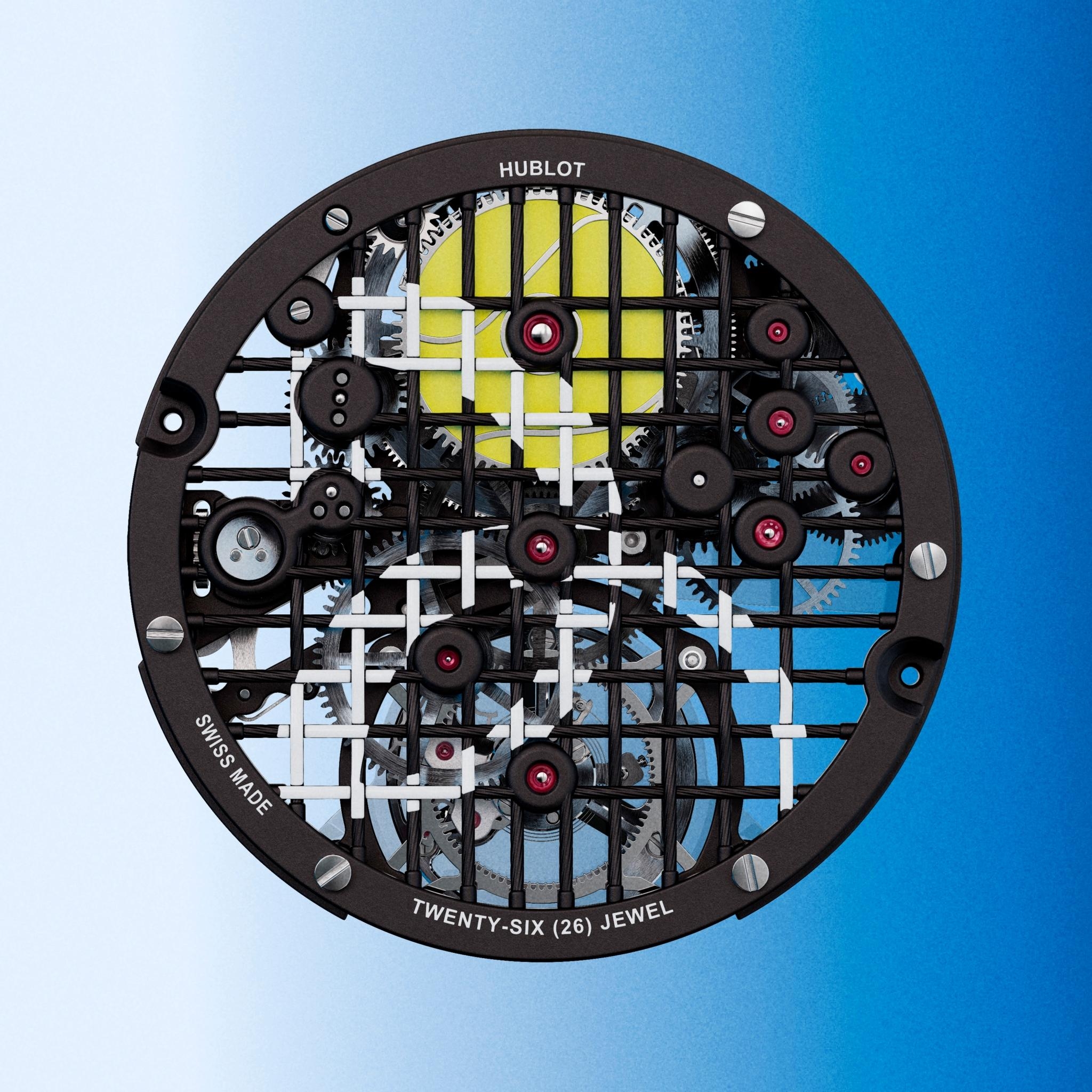 Hublot Big Bang Tourbillon Novak Djokovic Goat Edition Blue: Sinh ra cho huyền thoại