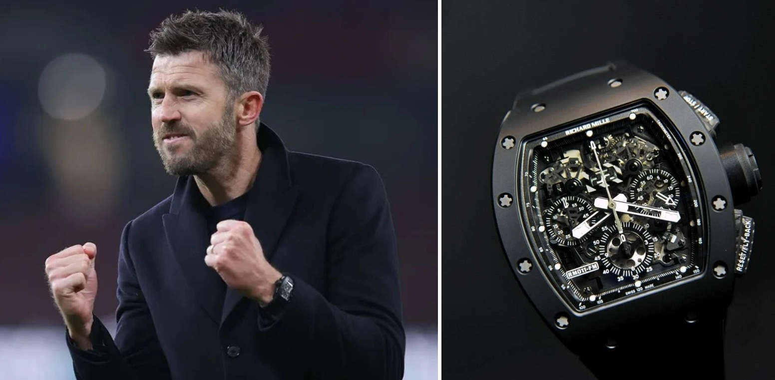 HLV Carrick đeo đồng hồ gì để lấy ‘hên’ cho MU?