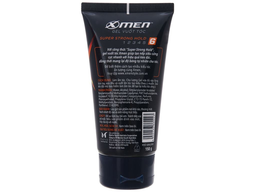 Gel vuốt tóc X-Men Super Strong Hold có thật sự “đổ bê tông” như lời đồn?