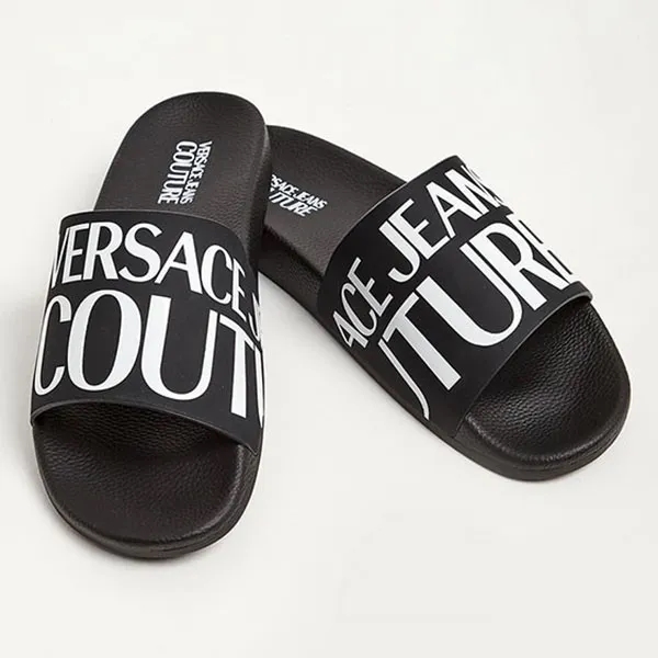 Review dép Versace Jeans Couture Slides đen: 3 triệu cho 1 đôi dép có đáng?