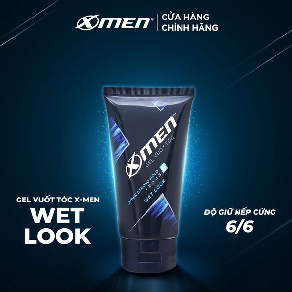 Trải nghiệm Gel vuốt tóc X-Men Wet Look