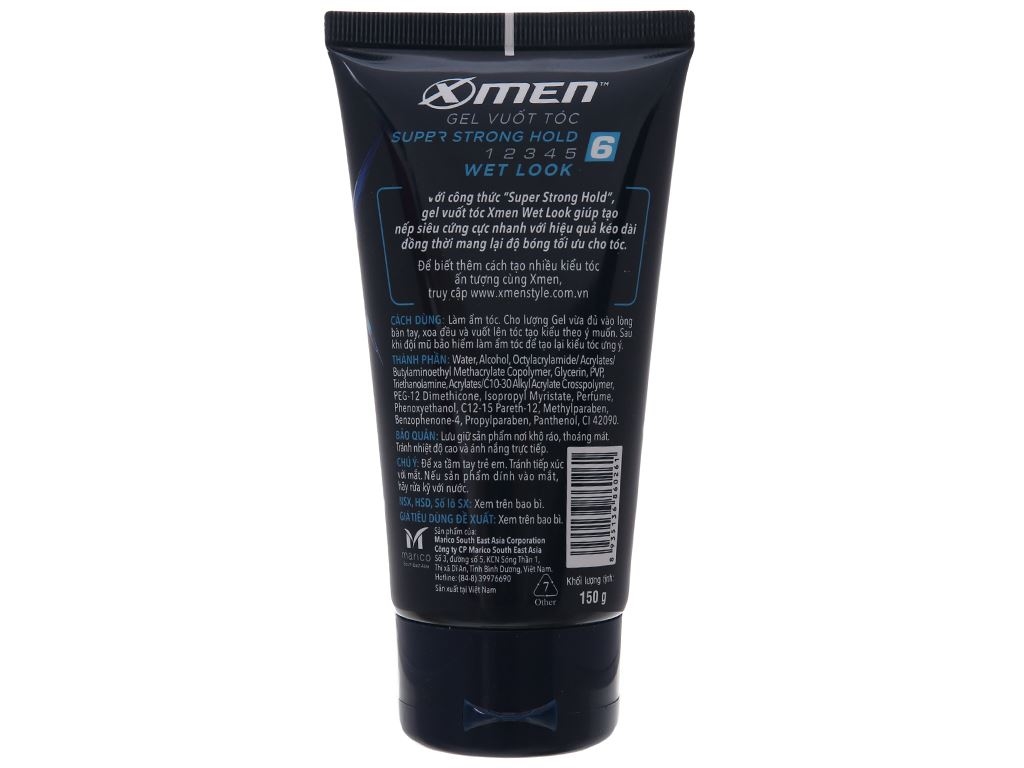 Trải nghiệm Gel vuốt tóc X-Men Wet Look