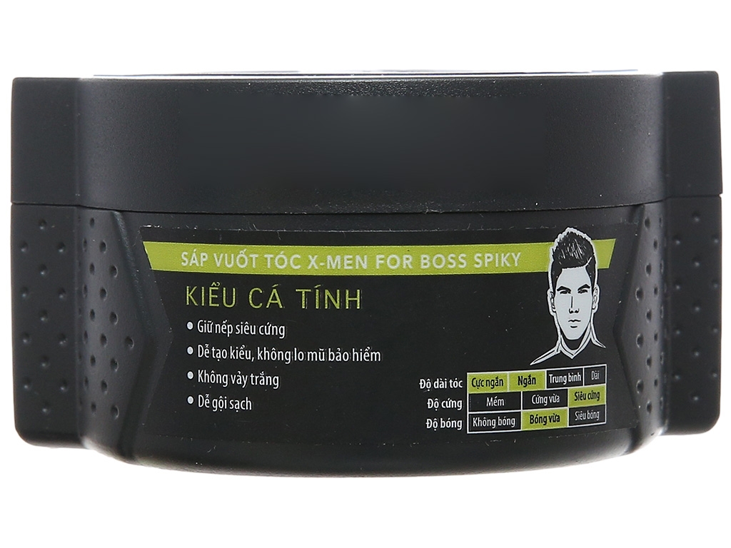 Sáp vuốt tóc X Men For Boss Spiky mang đến cho anh em điều gì?