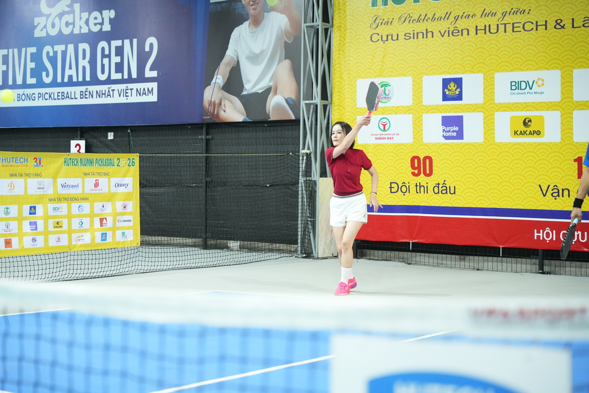 Giải đấu ‘HUTECH Alumni Pickleball 2026’ thu hút 180 vận động viên tranh tài 6 Giải đấu ‘HUTECH Alumni Pickleball 2026’ thu hút 180 vận động viên tranh tài