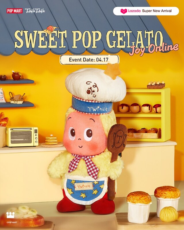 BỘ SƯU TẬP “TWINKLE TWINKLE SWEET POP GELATO” CỦA POP MART ĐỔ BỘ LAZADA VỚI LOẠT ƯU ĐÃI ĐỘC QUYỀN CHO NGƯỜI SƯU TẦM TẠI ĐÔNG NAM Á