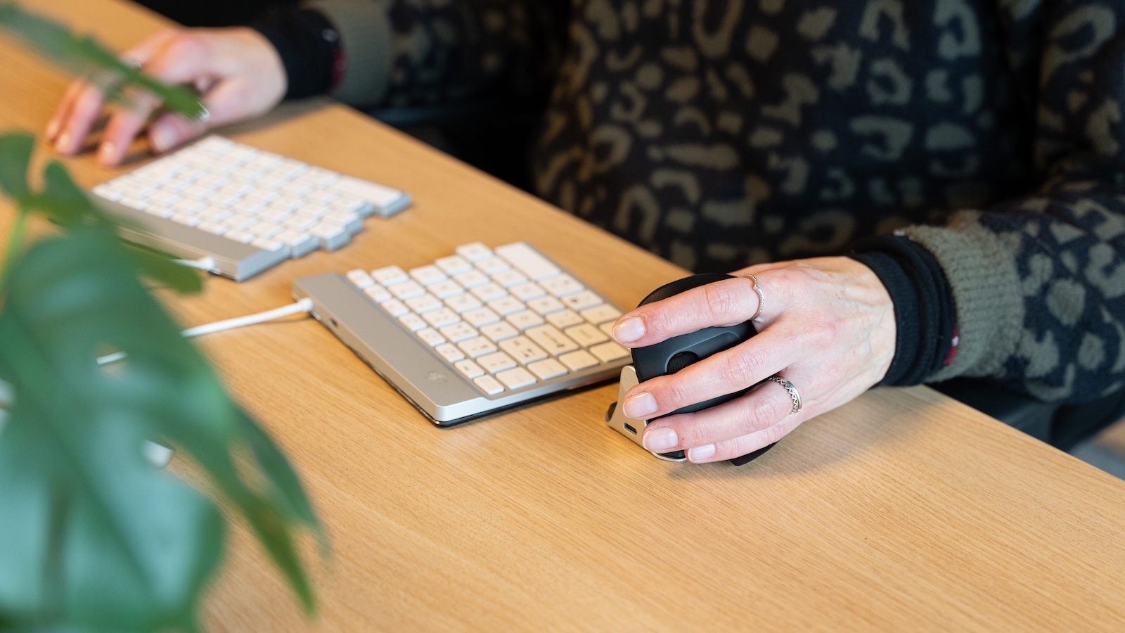 R-Go Waver Ergonomic Mouse: Chuột xoay 180 cho cả tay trái lẫn tay phải