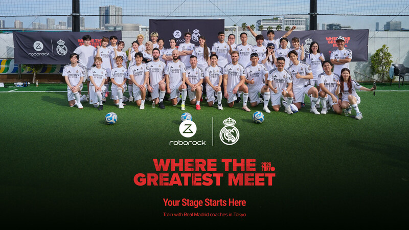Roborock ra mắt dòng sản phẩm chủ lực mới và tổ chức sự kiện bóng đá “Where the Greatest Meet” hợp tác cùng Real Madrid
