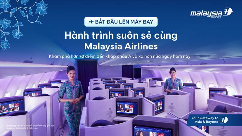 Malaysia Airlines tiếp tục chú trọng vận hành ổn định và gia tăng sự thuận tiện, linh hoạt cho hành khách