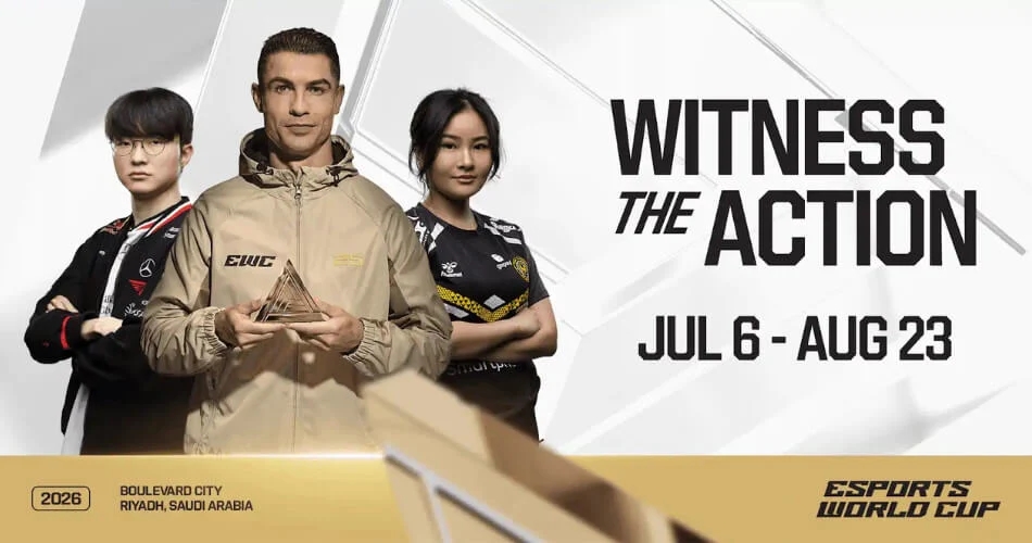 Esports World Cup 2026 phá kỷ lục tiền thưởng, lần đầu rời Saudi Arabia