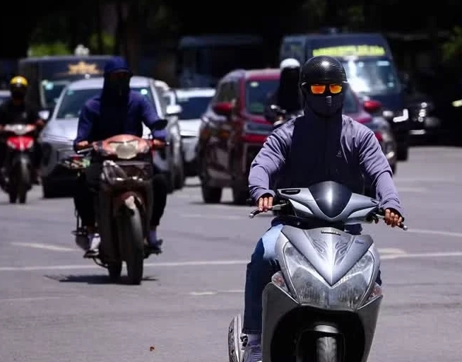 Hà Nội những ngày nắng oi ả
