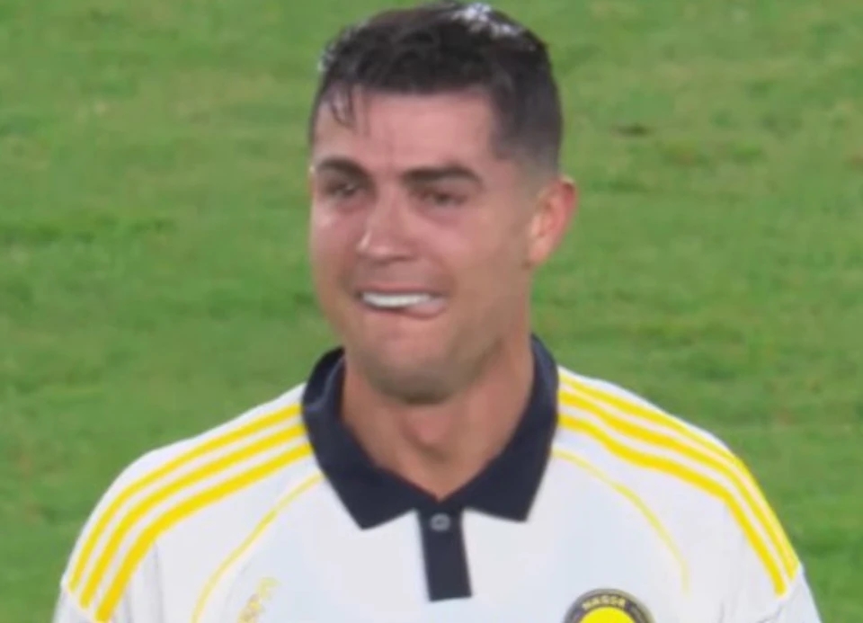 Nước mắt Ronaldo đã rơi