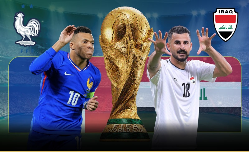 Mbappe lại bùng nổ trước Iraq?