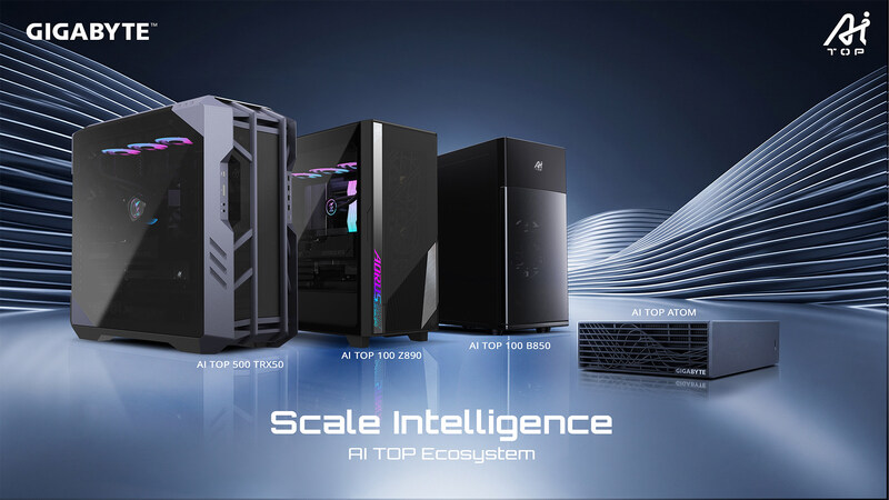 GIGABYTE mở rộng hệ sinh thái AI TOP, đón đầu kỷ nguyên mới của các tác nhân AI