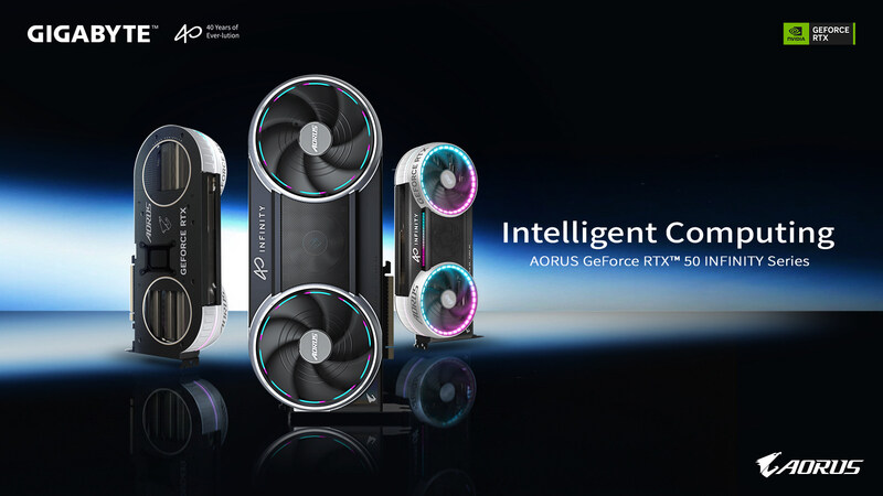 GIGABYTE ra mắt dòng card đồ họa AORUS GeForce RTX™ 50 INFINITY Series nhân dịp kỷ niệm 40 năm thành lập tại COMPUTEX 2026