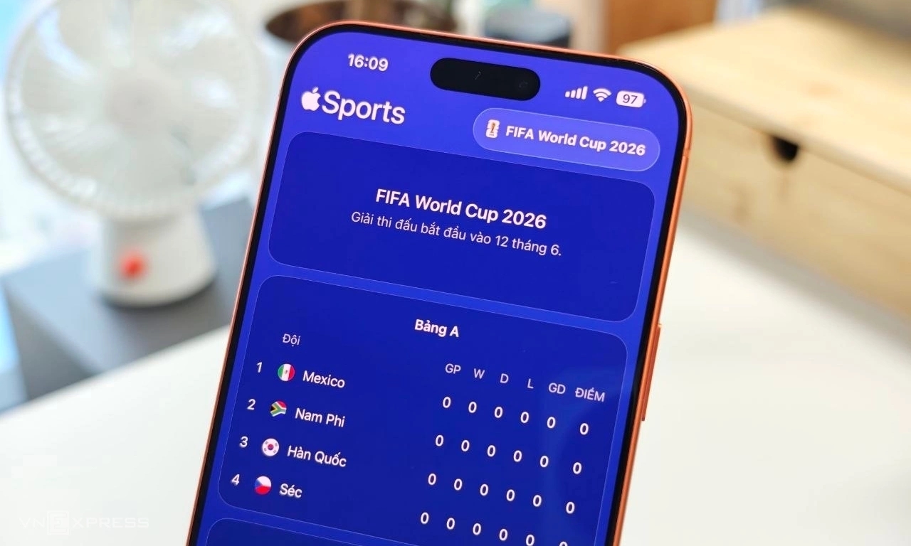 Người dùng Apple cập nhật kết quả World Cup 2026 ở đâu? 1 Người dùng Apple cập nhật kết quả World Cup 2026 ở đâu?