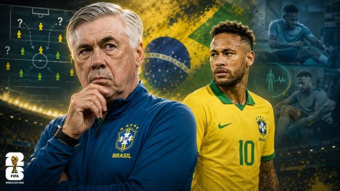 Brazil chưa vô địch World Cup 24 năm: Áp lực mang tên Vinicius Jr.