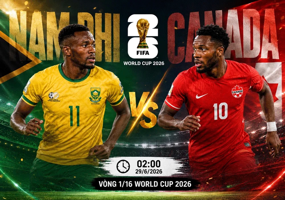 Tương quan các cặp đấu ở vòng 1/16 World Cup 2026