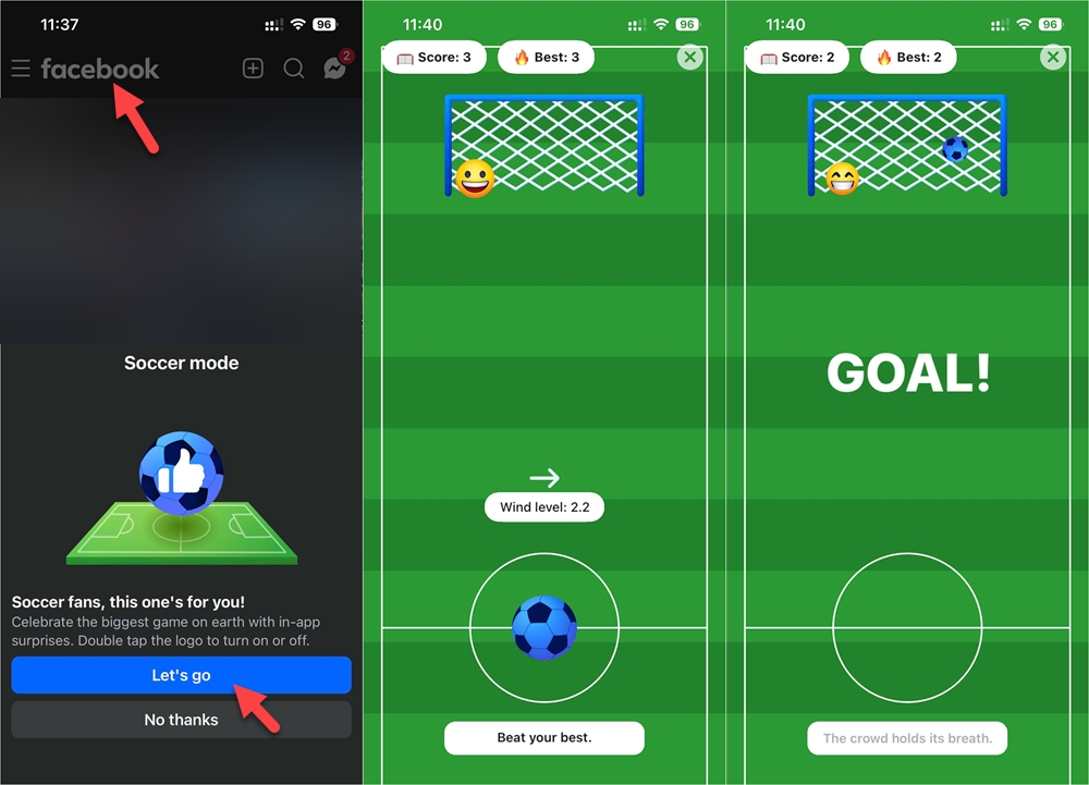 Hòa mình cùng World Cup 2026 với game bóng đá trên Facebook