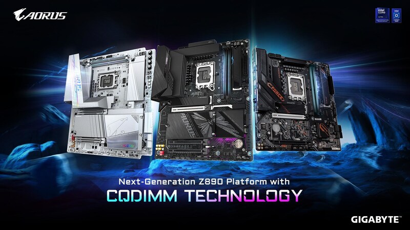 GIGABYTE giới thiệu hiệu năng CQDIMM dẫn đầu ngành và mở rộng hệ sinh thái tại COMPUTEX 2026