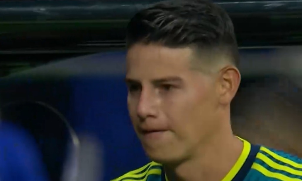 Giọt nước mắt của James Rodriguez