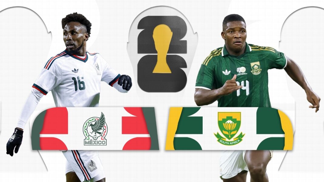 Mexico vs Nam Phi bắt đầu cho 1 tháng ‘ăn bóng đá, ngủ bóng đá’
